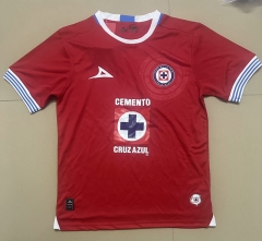 (S-4XL) 2024-2025 Cruz Azul 2nd Away Red Thailand Soccer Jersey AAA-9527