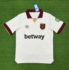 （s-4xl）2024-2025 West Ham United 2nd Away White Thailand Soccer Jersey AAA-403