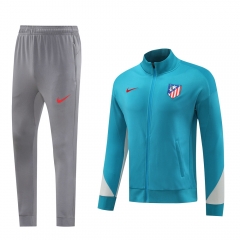 2024-2025 Atletico Madrid Blue Thailand Soccer Jacket Uniform-LH