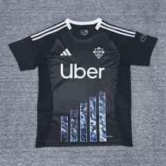 2024-2025 Como 1907 2nd Away Black Thailand Soccer Jersey AAA-7209