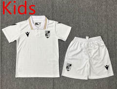 2024-2025 Vitória S.C Home White Kid/Youth Soccer Uniform-3162