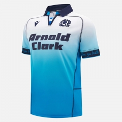2025 Scotland Away White Blue Rugby Jersey