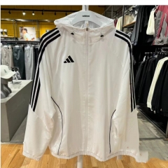 2024-25  Adida s White Thailand Wind Coat With Hat-LH