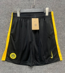2024-25  Inter Milan 2nd Away BlACK Thailand Soccer Shorts