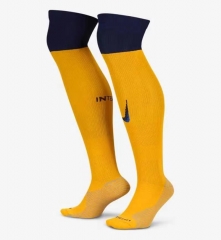 204-25 Inter Milan 2nd Away Yellow Soccer Socks