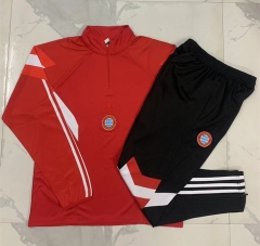 2024-2025 Bayern München Red Thailand Soccer Tracksuit-815
