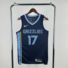 2025 Reteo Version NBA Memphis Grizzlies Blue #17 Jersey-311