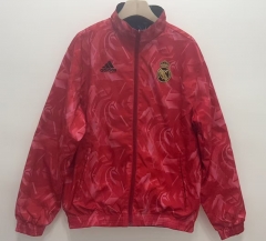 2024-2025 Real Madrid Red  Thailand Trench Coat -0255