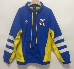 2024-2025 Olympique Lyonnais Blue&Yellow Thailand Trench Coats-0255
