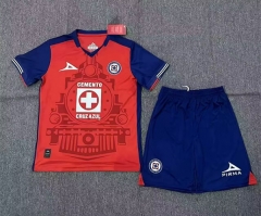 2024-2025 Cruz Azul 2nd Away Red Soccer Uniform-7209