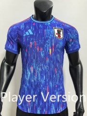 Player Version 2024-2025 Japan Blue Thailand Soccer Jersey AAA-SJ