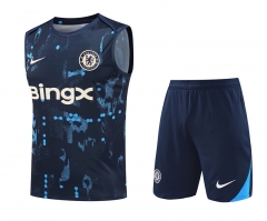 2024-25 Chelsea Dark Blue  Thailand Vest Soccer Uniform-418