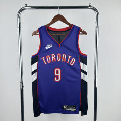 Retro Version 2025 Toronto Raptors Purple #9 NBA Jersey-311
