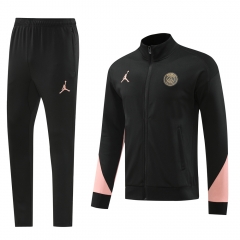 2024-2025 Jordan Paris SG Black Thailand Soccer Jacket Unifrom-LH