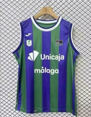 24-25 Málaga CF Home Blue&green  Thailand Soccer Vest-2044