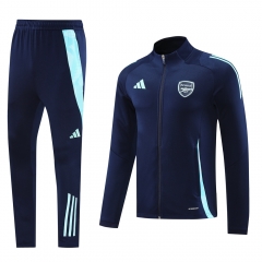 2024-2025 Arsenal Royal Blue Thailand Soccer Jacket Uniform-LH