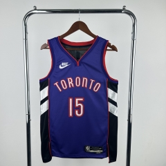 Retro Version 2025 Toronto Raptors Purple #15 NBA Jersey-311