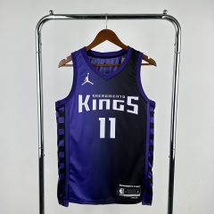 2024 City Edition Sacramento Kings Purple#11 NBA Jersey-311