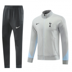 2024-25Tottenham Hotspur Grey Thailand Soccer Jacket Uniform-LH
