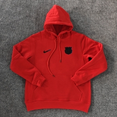 2024-2025 Barcelona Red Thailand Soccer Tracksuit With Hat-LH