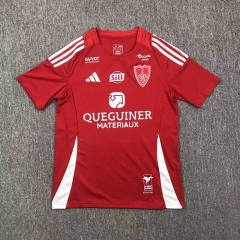 2024-2025 Stade Brestois Home Red Thailand Soccer Jersey AAA-417