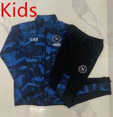 2024-25 Napoli Blue Thailand kids Soccer Jacket Uniform-815