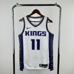 2023  Sacramento Kings Home White #11NBA Jersey-311