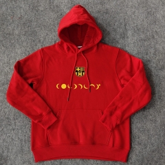 2024-2025 Barcelona Red Thailand Soccer Tracksuit With Hat-LH
