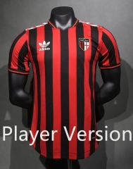 Player Retro Version AC Milan Red&Black Thailand Soccer Jersey AAA-4563