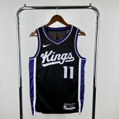 2024 City Edition Sacramento Kings Away Black #11 NBA Jersey-311