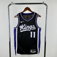 2024 City Edition Sacramento Kings Away Black #11 NBA Jersey-311