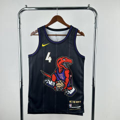 2025 City Edition Toronto Raptors Black #4 NBA Jersey-311