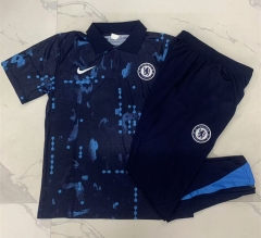 2024-25 Chelsea Royal Blue Thailand Polo Uniform-815
