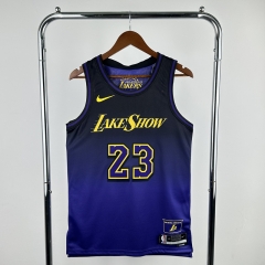 2025 City Version Los Angeles Lakers Blue #23  NBA Jersey-311