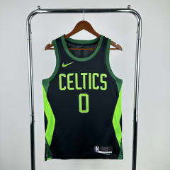 2025 City Version Boston Celtics Black #0 NBA Jersey-311