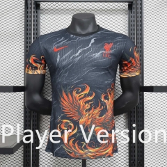 Player Version 2024-2025 Special Version Liverpool  Black  Thailand Soccer Jersey AAA-SJ