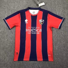 2024-25 SD Huesca Home Blue&Red Thailand Soccer Jersey AAA-417