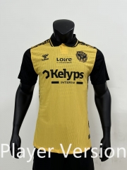 Player Version 2024-25  AS Saint-Étienne 2nd Away Yellow Thailand Soccer Jersey AAA-4506