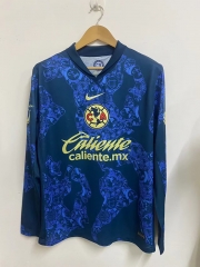 2024-25  Club America Royal Blue LS Thailand Soccer Jersey AAA-912