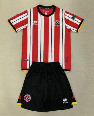2024-2025 Sheffield United Home Red&White Soccer Uniform-AY