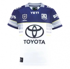 2025 NRL Cowboy Home White& Blue  Thailand Rugby Shirt