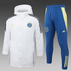 2024-2025 Ajax White Cotton Coat Uniform With Hat-815