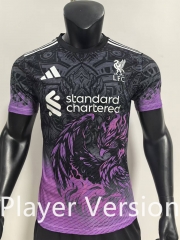 Player  Version 2024-25 Liverpool Black &Purple Thailand Soccer Jersey AAA-SJ