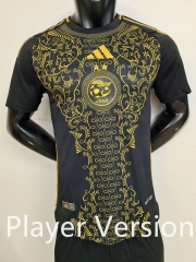 Player Version 2024-2025 Special Version Algeria Black Thailand Soccer Jersey AAA-9926