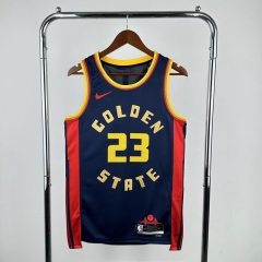 2025 City Version Golden State Warriors Royal Blue #23 NBA Jersey-311