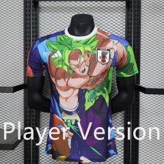 Player Version 2024-2025 Japan Blue&GreenThailand Soccer Jersey AAA-888