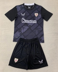 2024-2025 Athletic Bilbao Goalkeeper  Black Soccer Unifrom-AY