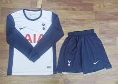 2024-25 Tottenham Hotspur Home White LS Soccer Uniform-709