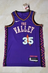 2025 City Edition Phoenix Suns Purple #35 NBA Jersey-311