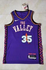 2025 City Edition Phoenix Suns Purple #35 NBA Jersey-311